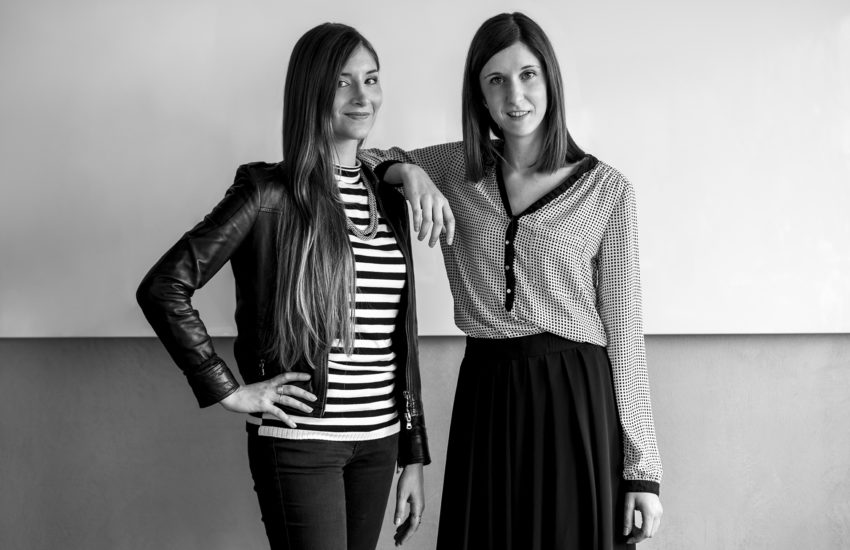 Fotografia di Arianna e Sara, architetti dello studio Argo4.